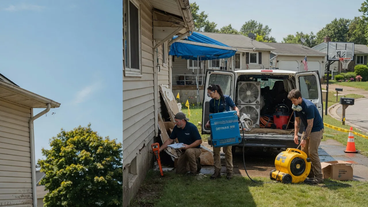 Ceiling Leak Cleanup in Karnak, IL near me